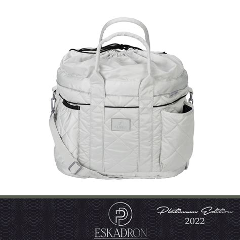 Torba Na Szczotki Accessories Glossy Quilted Platinum Eskadron