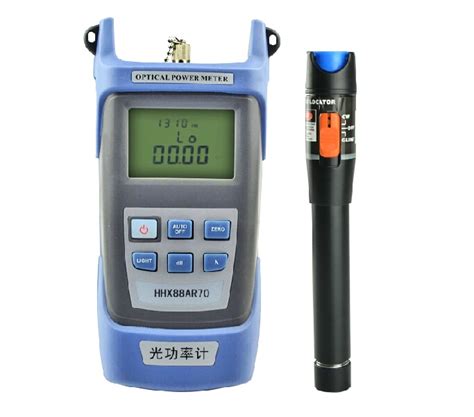 2 In 1 Ftth Fiber Optic Tool Kit Fiber Optic Power Meter 10mw Vfl