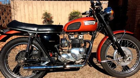 1971 Triumph T100r Daytona 500 Vin Ee23716t100r Classic