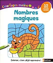 Coloriages Malins Nombres Magiques GS Grison Stéphanie Amazon fr