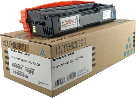 Amazon.com: RICOH Cyan - Original - Toner Cartridge M C250FW, M C250FWB ...
