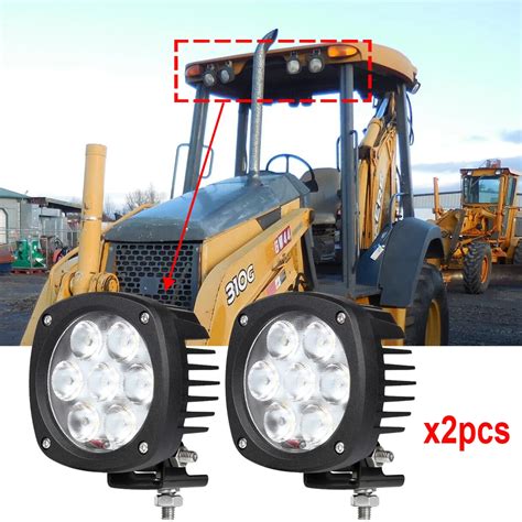 Luces De Trabajo De Tractor Led De 35W Para Excavadora Oruga 375