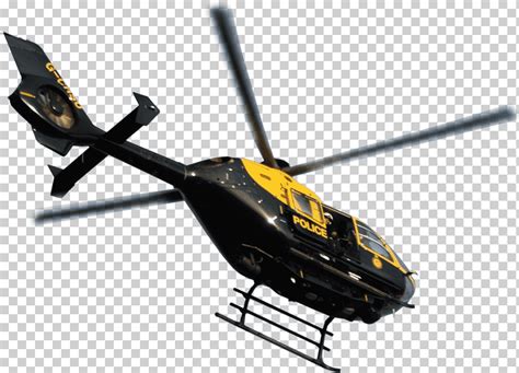 Yellow And Black Police Helicopter Helicopter Sussex Police