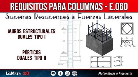 Diseño de Estribos en Columnas según Norma E 060 Sistemas de Muros