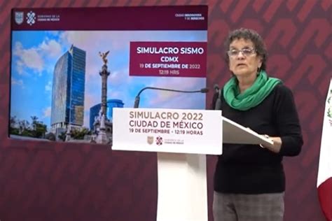 Alistan Simulacro 19s 2022 En Cdmx