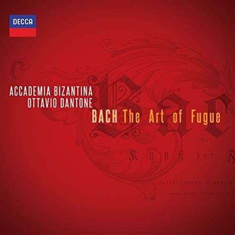 Bach The Art of Fugue Accademia Bizantina Amazon fr Téléchargement