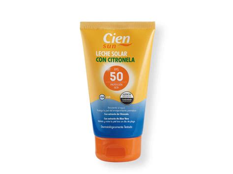 Cien R Sun R Leche Solar Con Citronela Lidl Espa A Specials