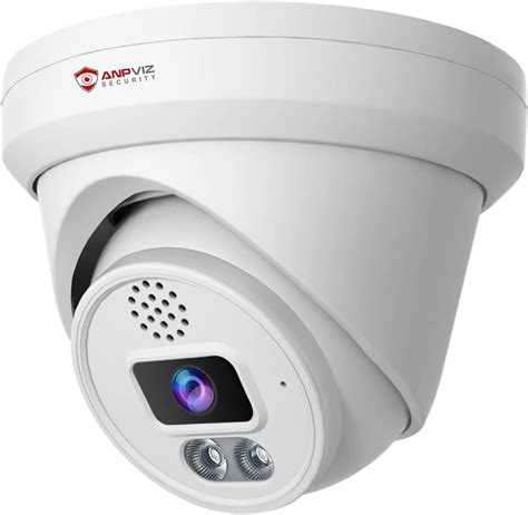 Anpviz 8mp Poe Camera Outdoor Ultrahd 8mp Poe Ip Turret Surveillance