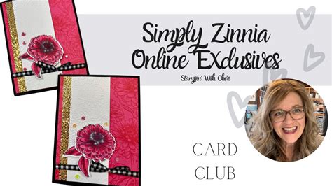 Simply Zinnia New Stampin Up Online Exclusive March Card Club Youtube