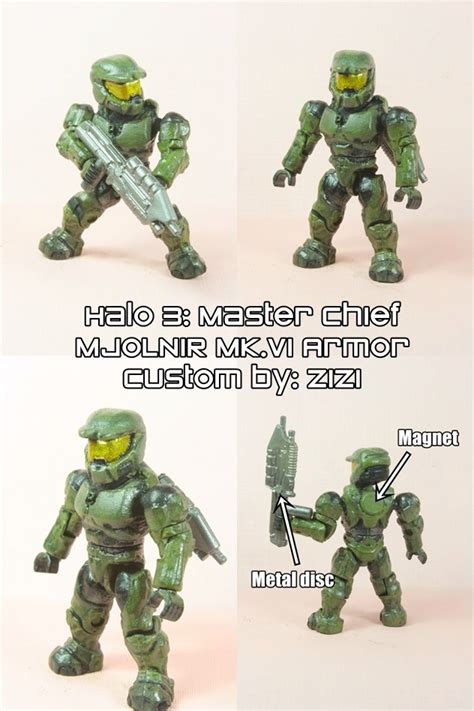 Master Chief (Mk VI Armor) by: ZiZi | Custom Mega Bloks Halo Wiki | FANDOM powered by Wikia