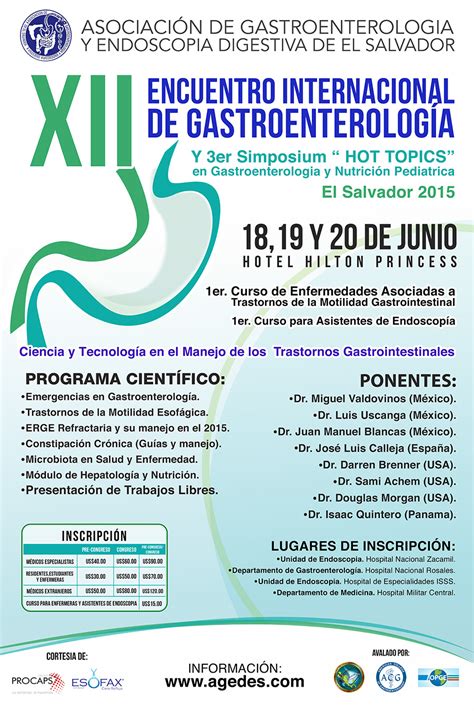 Agedes Asociación De Gastroenterología Y Endoscopía De El Salvador