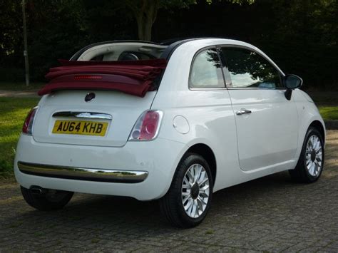 Sold 2014 Fiat 500 1 2 Convertible Lounge 64 Reg Rayleigh Essex