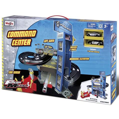 Maisto Fresh Metal Command Center Playset