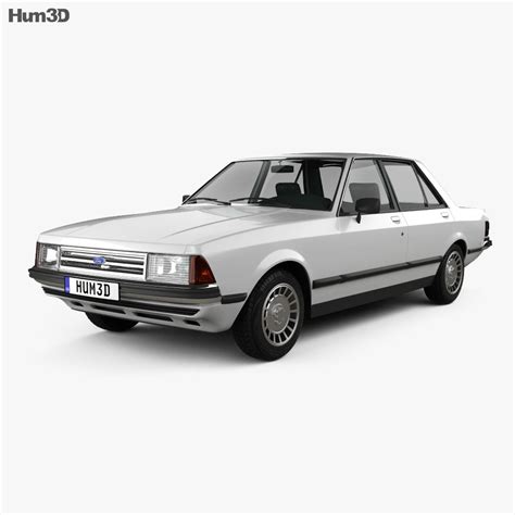 Ford Granada Sedan 1982 3d Model Vehicles On Hum3d