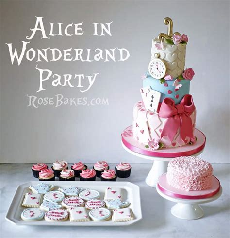 Alice in Wonderland Cake