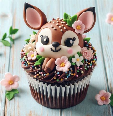 Pin by J Con on cupcakes animal in 2024 | Cupcake cake designs, Cupcake cakes, Yummy cakes