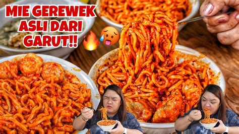 PEDESNYA BIKIN TERIAK MIE GEREWEK ASLI GARUT YANG PENAMILANNYA MIRIP