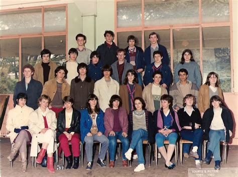 Photo De Classe Terminale C 3 De 1981 Lycee Marcel Roby Copains Davant