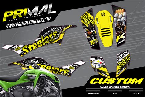 Primal X Motorsports Primal Graphics Co Kawasaki Kfx Motocross