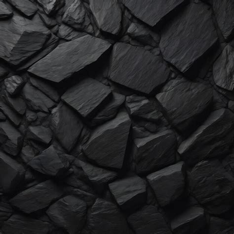 Premium Photo Black Stone Texture Dark Slate Background