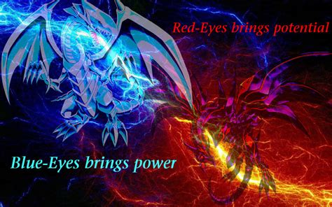 Blue Eyes Vs Red Eyes By Neo Redranger On Deviantart