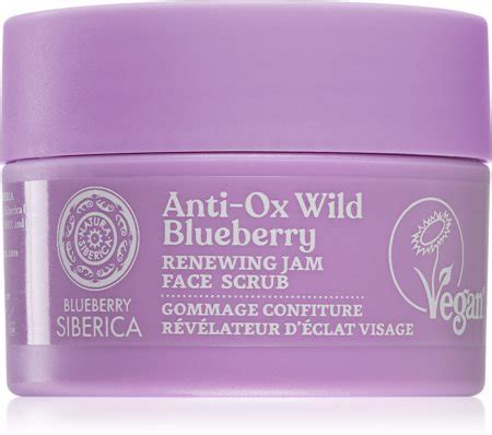 Natura Siberica Anti Ox Wild Blueberry Regenerating Scrub For The Face