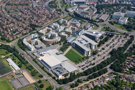 University of Hertfordshire de Havilland Campus aerial image ...