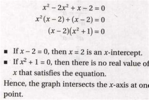 Questions 1 At What Different Points Do The Graphs Of The 2