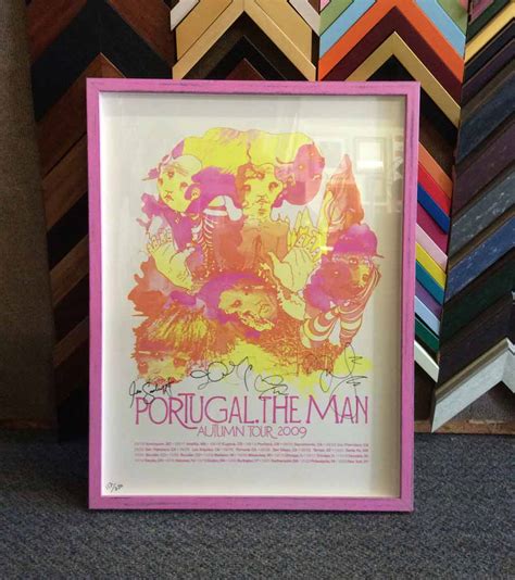 Concert Poster: Portugal the Man | Hot Springs Frame & Art Supply