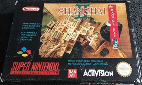 Buy Shanghai II Dragon S Eye For SNES Retroplace