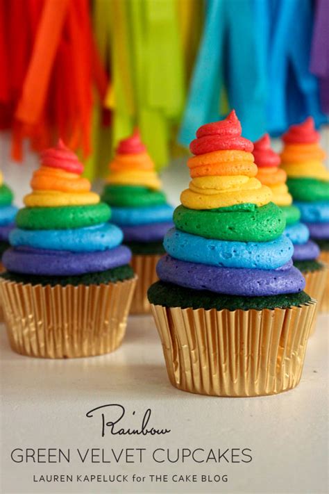 Rainbow Cupcakes Rainbow Cupcakes Make A Rainbow Cake Out Of Mini