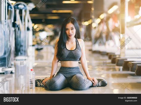 Fitness Asian Women Image And Photo Free Trial Bigstock