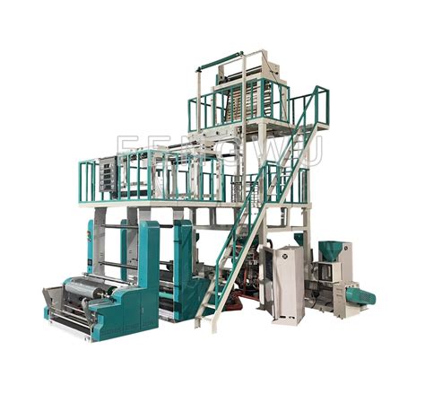 Low Energy Consumption High Speed HDPE LDPE Blown Extrusion Machine