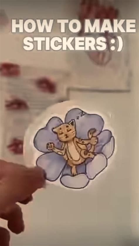 how to make diy stickers