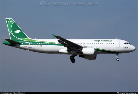 YI ARD Iraqi Airways Airbus A320 214 Photo By Daniel Schwinn ID