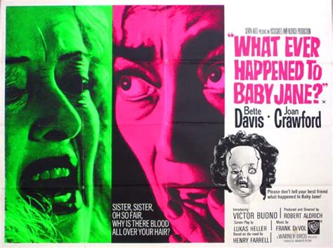 What Ever Happened To Baby Jane Original Film Poster Movie Poster