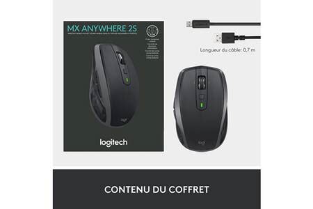 Souris Logitech Mx Anywhere S Sans Fil Dition Bluetooth Multi