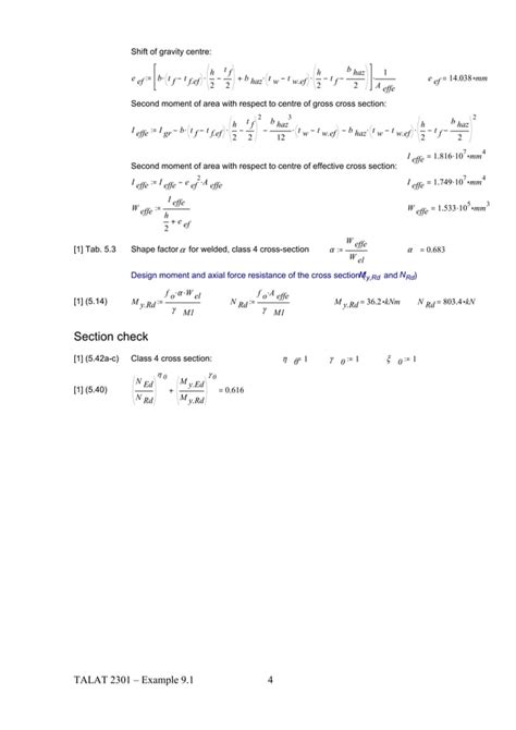 Talat Lecture Design Of Members Example Tension Force And