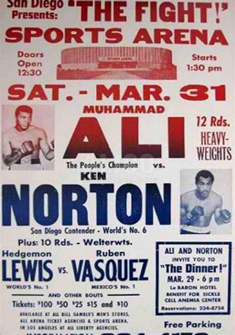 Muhammad Ali Vs Ken Norton Streaming Online