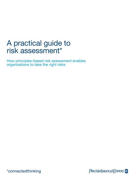 Pdf Practical Guide To Risk Assessment Pwc 2008 Dokumentips