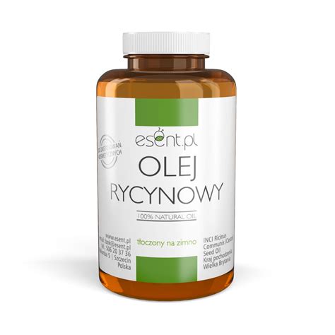 Olej Rycynowy Naturalny Ml Esent Pl