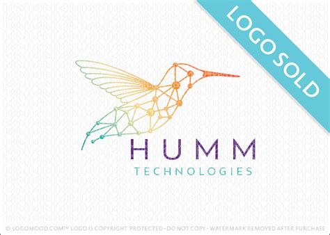 Hummingbird Technologies Buy Premade Readymade Logos For Sale