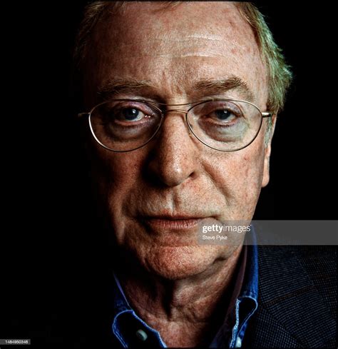 Actor Michael Caine Poses For A Portrait Shoot At Claridges Hotel In