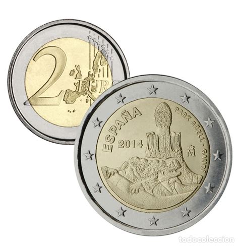 Moneda 2 euros conmemorativos españa 2014 par Vendido en Venta