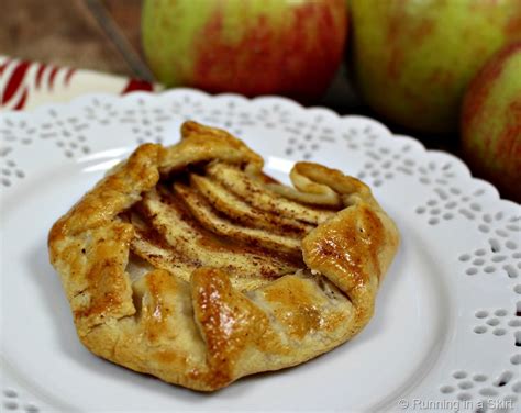 Individual Rustic Apple Tart