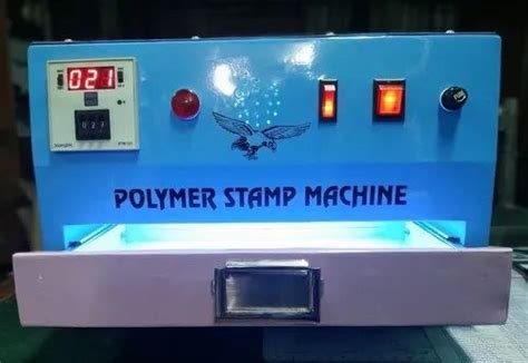 Automatic Stamper Polymer Rubber Stamp Making Machine Capacity