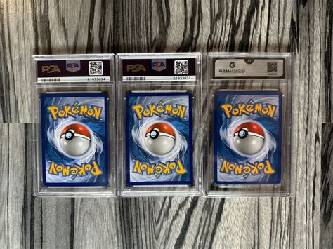 Pokemon Graded Kaarten 2x PSA 9 1x Global Authentic 3 Card Catawiki