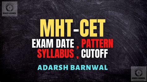 All About Mht Cet Eligibility Exam Pattern Syllabus Off