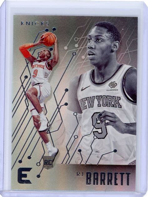 2019 20 Chronicles RJ Barrett Rookie Essentials New York Knicks EBay