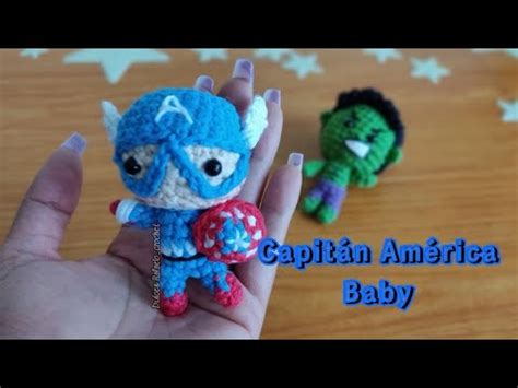 Capitán América amigurumi a crochet Tutorial paso a paso YouTube